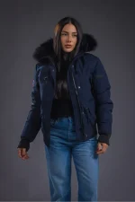 Aria Navy Women Doudoune