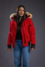 Aria Red Women Doudoune